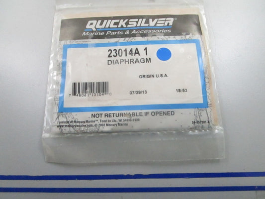 *NEW OEM* 0810 Mercury Quicksilver Diaphragm 23014A 1