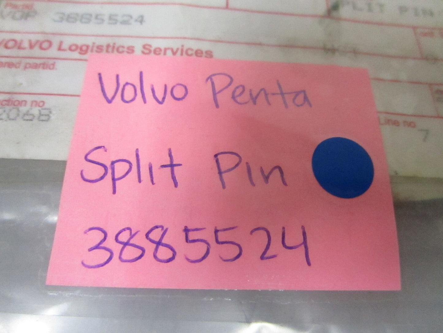 *NEW OEM* (LOT OF 4) 0770 Volvo Penta Split Pin 3885524