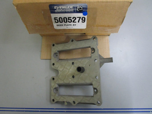 *NEW OEM* 0820 OMC Johnson Evinrude Reed Plate Ay 5005279 350356
