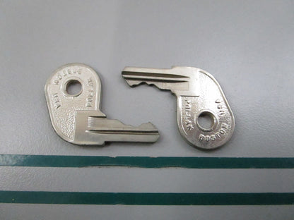 NEW OEM (LOT OF 2) 501787 0501787 OMC Johnson Evinrude 73-22 Ignition Key 0810