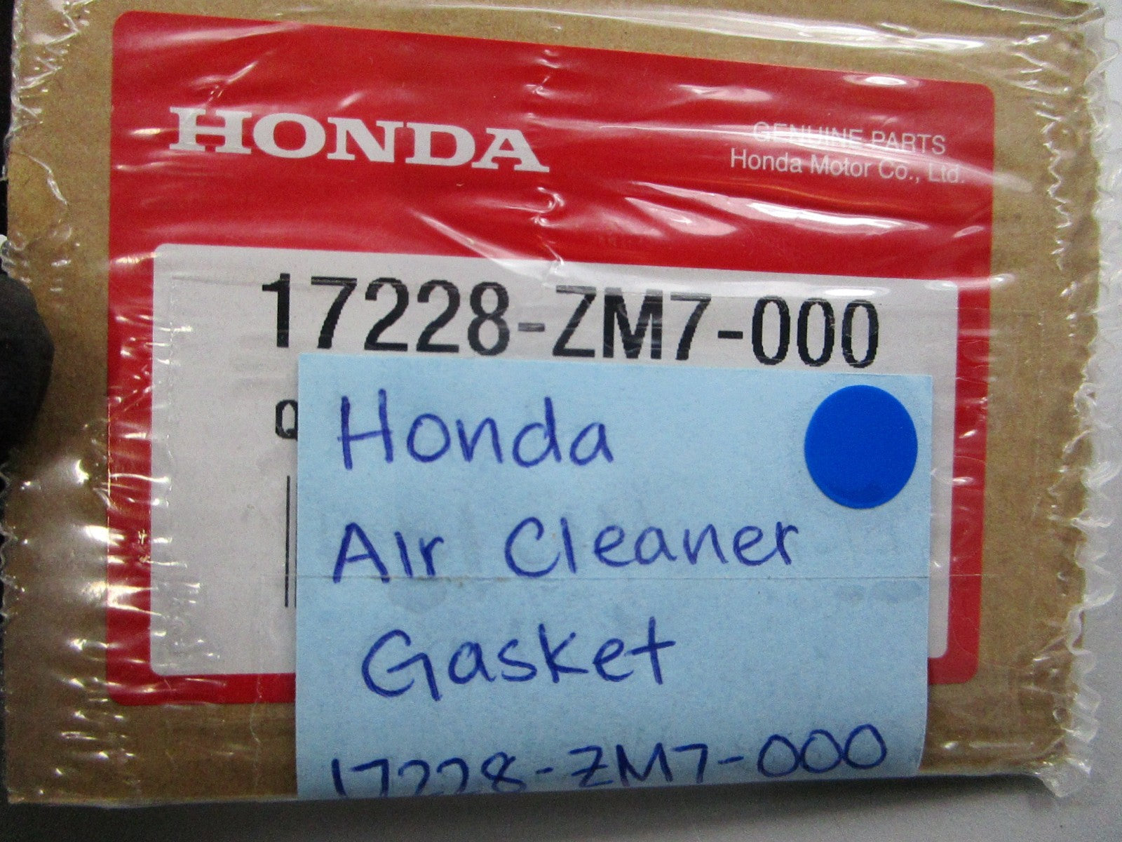 *NEW OEM* 0810 Honda Air Cleaner Gasket 17228-ZM7-000