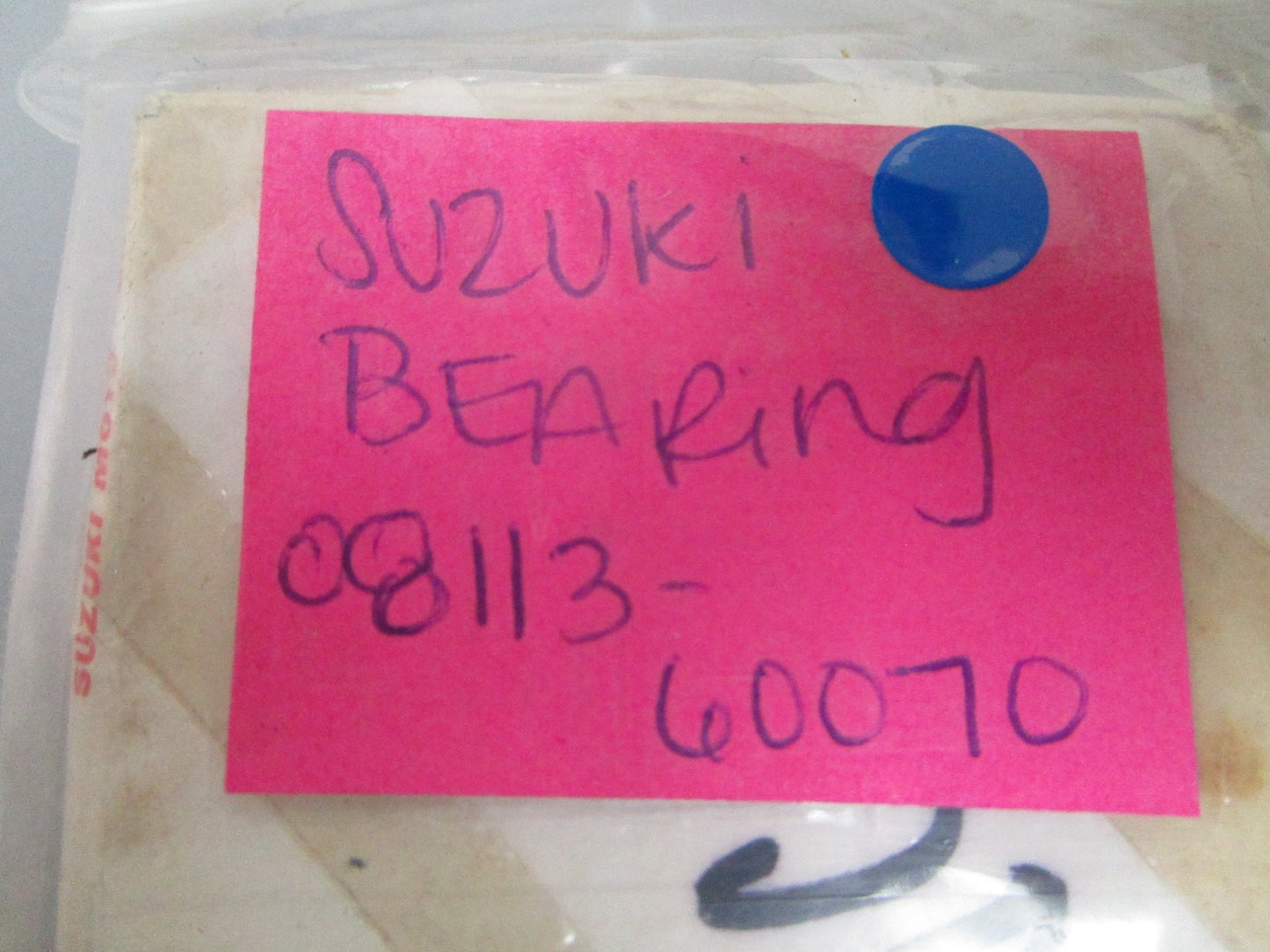 NEW OEM 08113-60070 Suzuki Bearing 0720