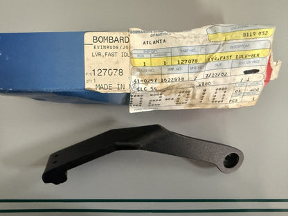 NEW OEM 127078 0127078 OMC Johnson Evinrude Fast Idler Lever 0820