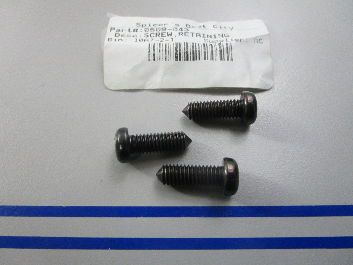NEW OEM (LOT OF 3) 0609-043 Arctic Cat Retaining Screw 0810