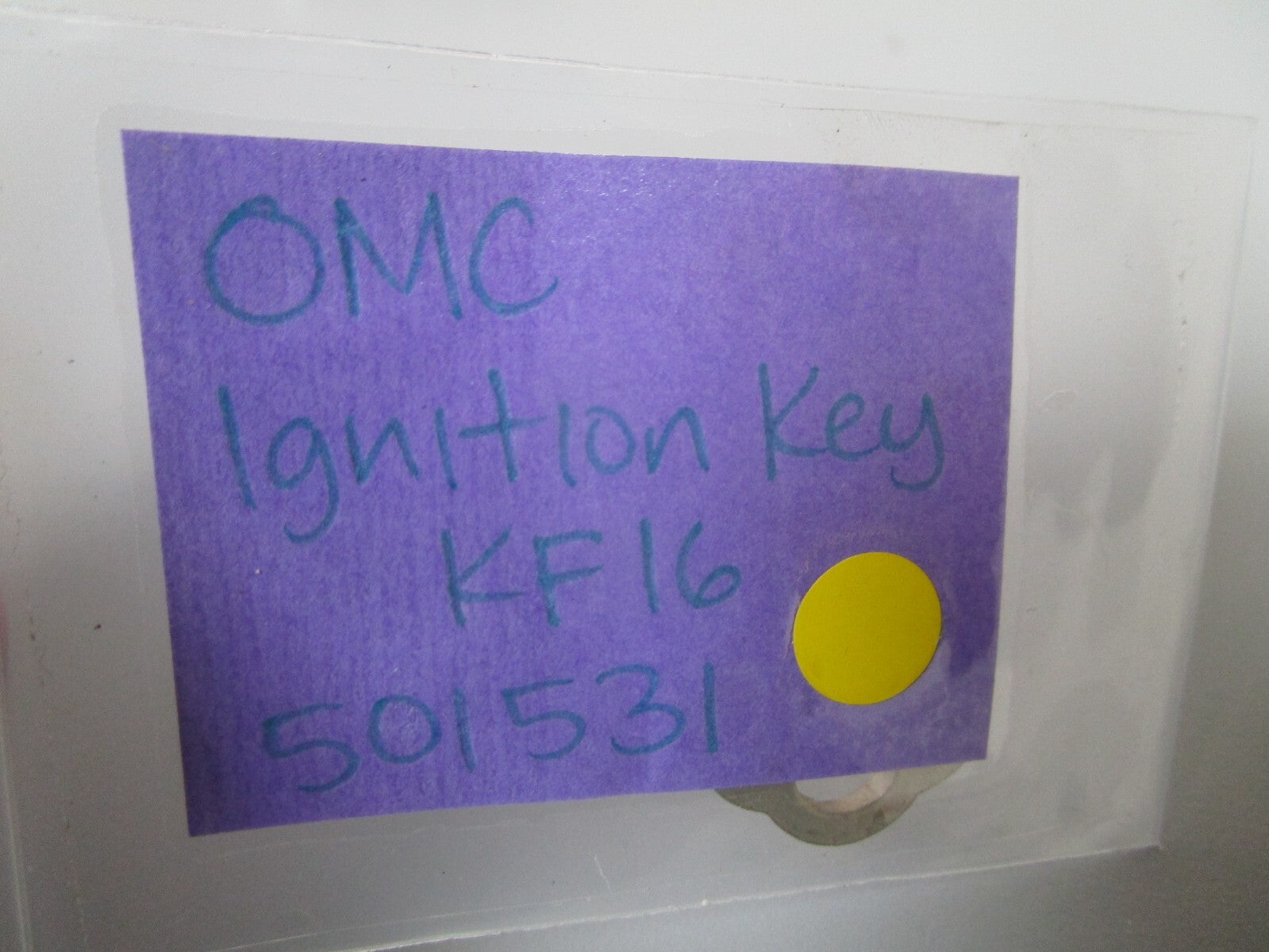 *NEW OEM* 0810 OMC Johnson Evinrude Ignition Key KF16 501531 0501531