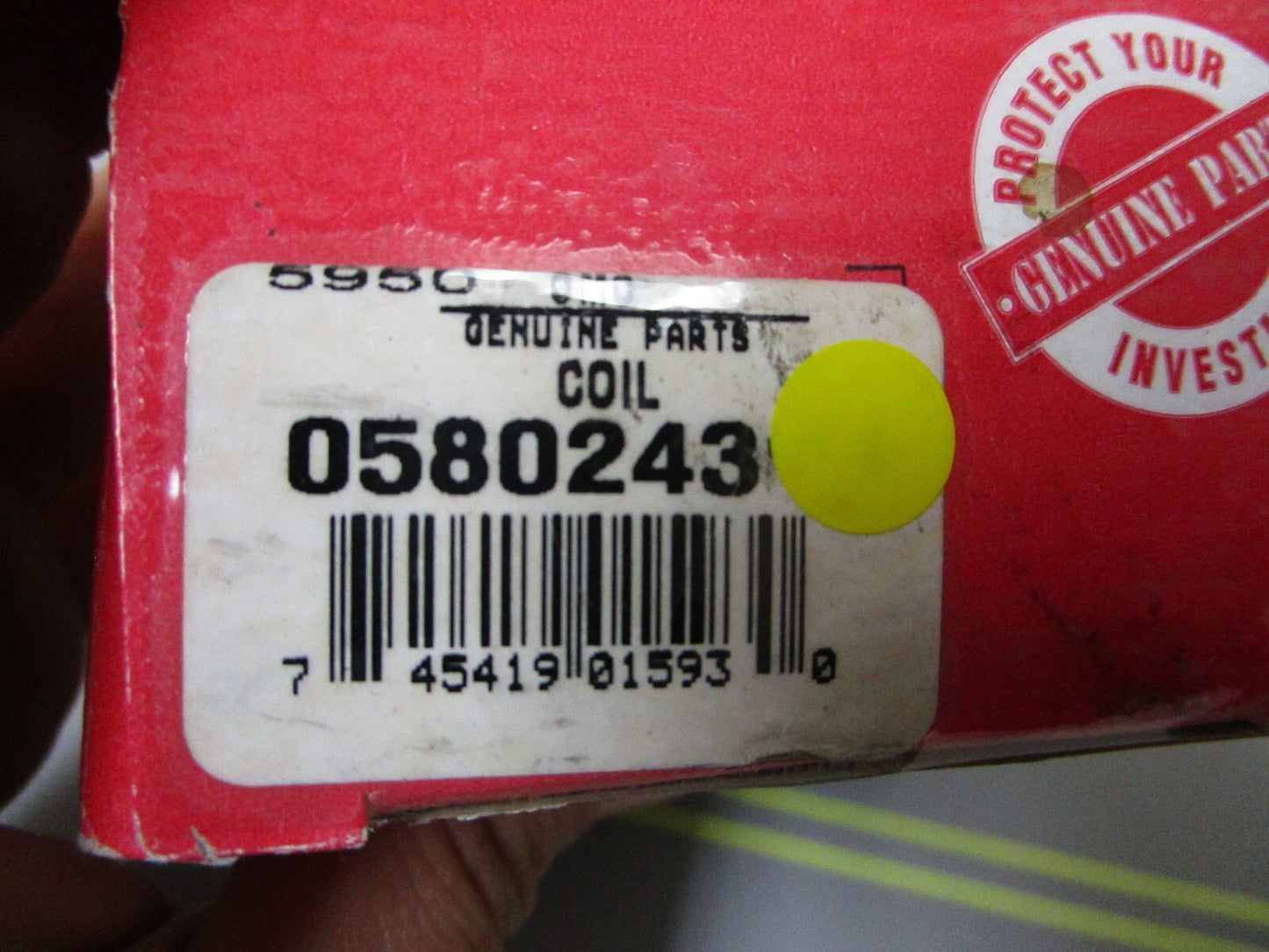 *NEW OEM* 0720 OMC Johnson Evinrude Coil Assembly 580243 0580243