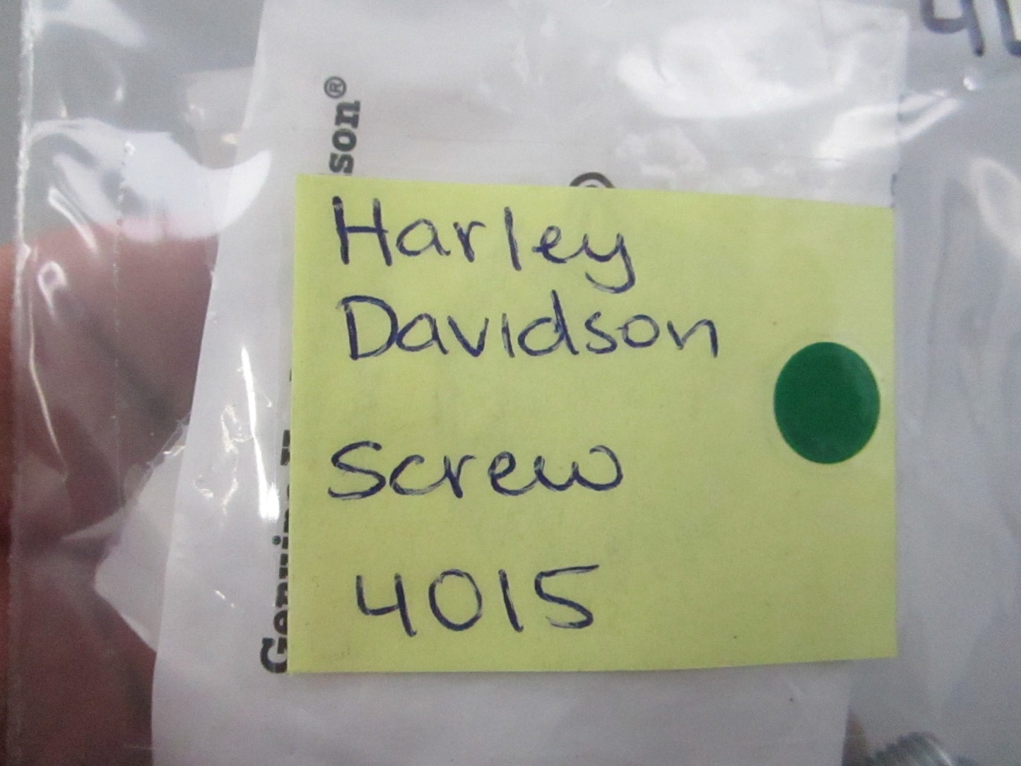 NEW OEM (LOT OF 2) 4015 Harley Davidson Screw 0810