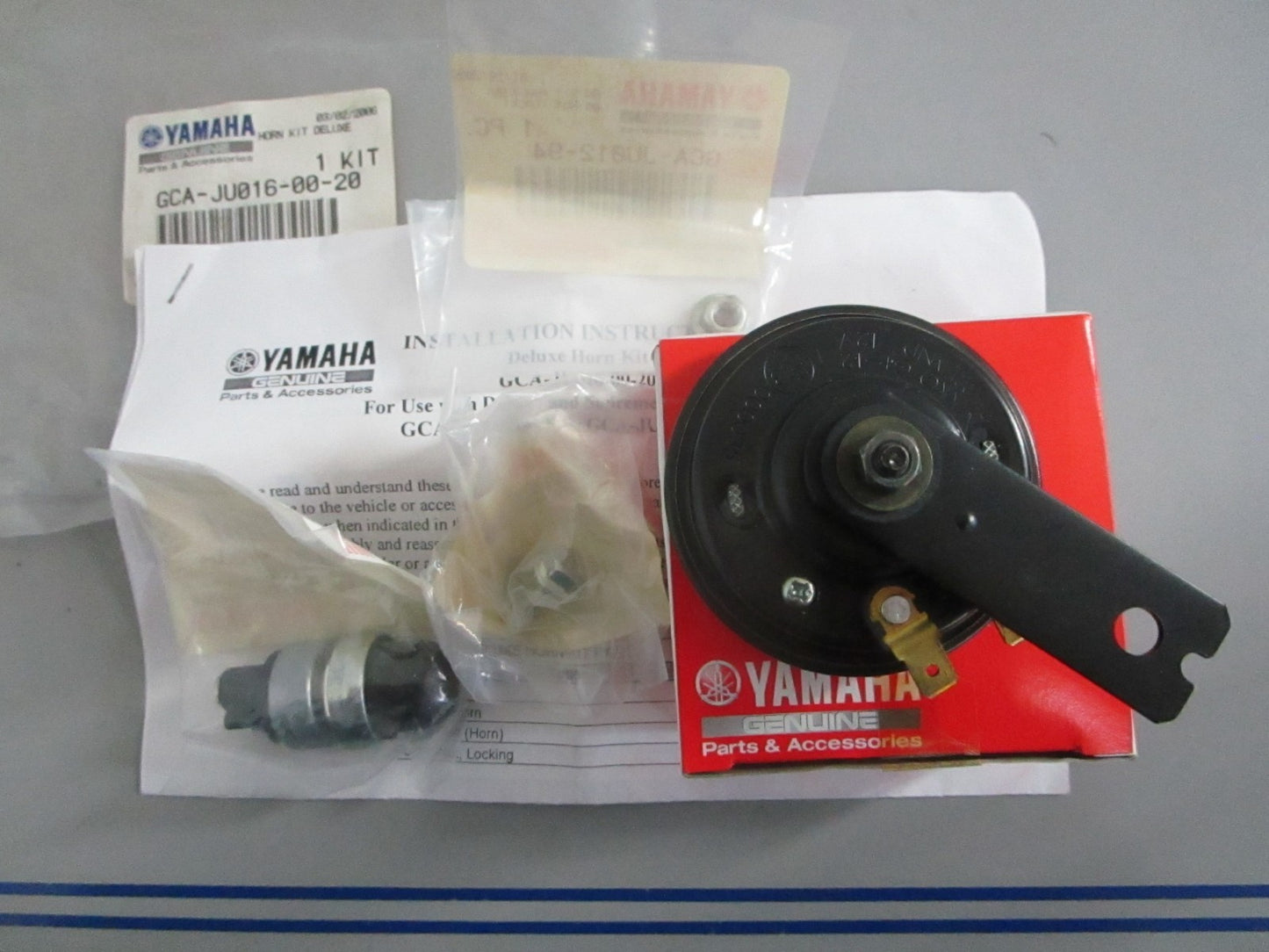 NEW OEM GCA-JU016-00-20 Yamaha Deluxe Horn Kit 0820