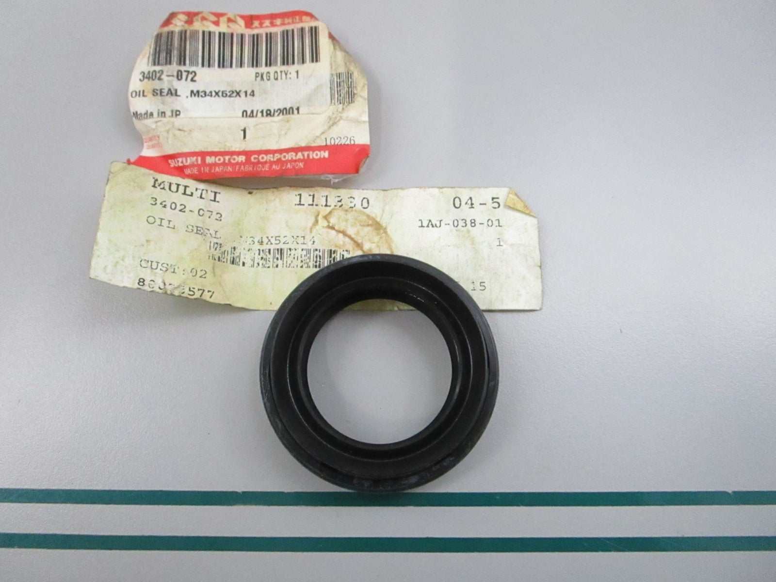 NEW OEM 3402-072 09283-3408 Arctic Cat Suzuki Oil Seal 0810