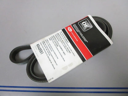 NEW K040551 Gates Micro-V 9/16" x 55 ¾" Serpentine Belt 0720