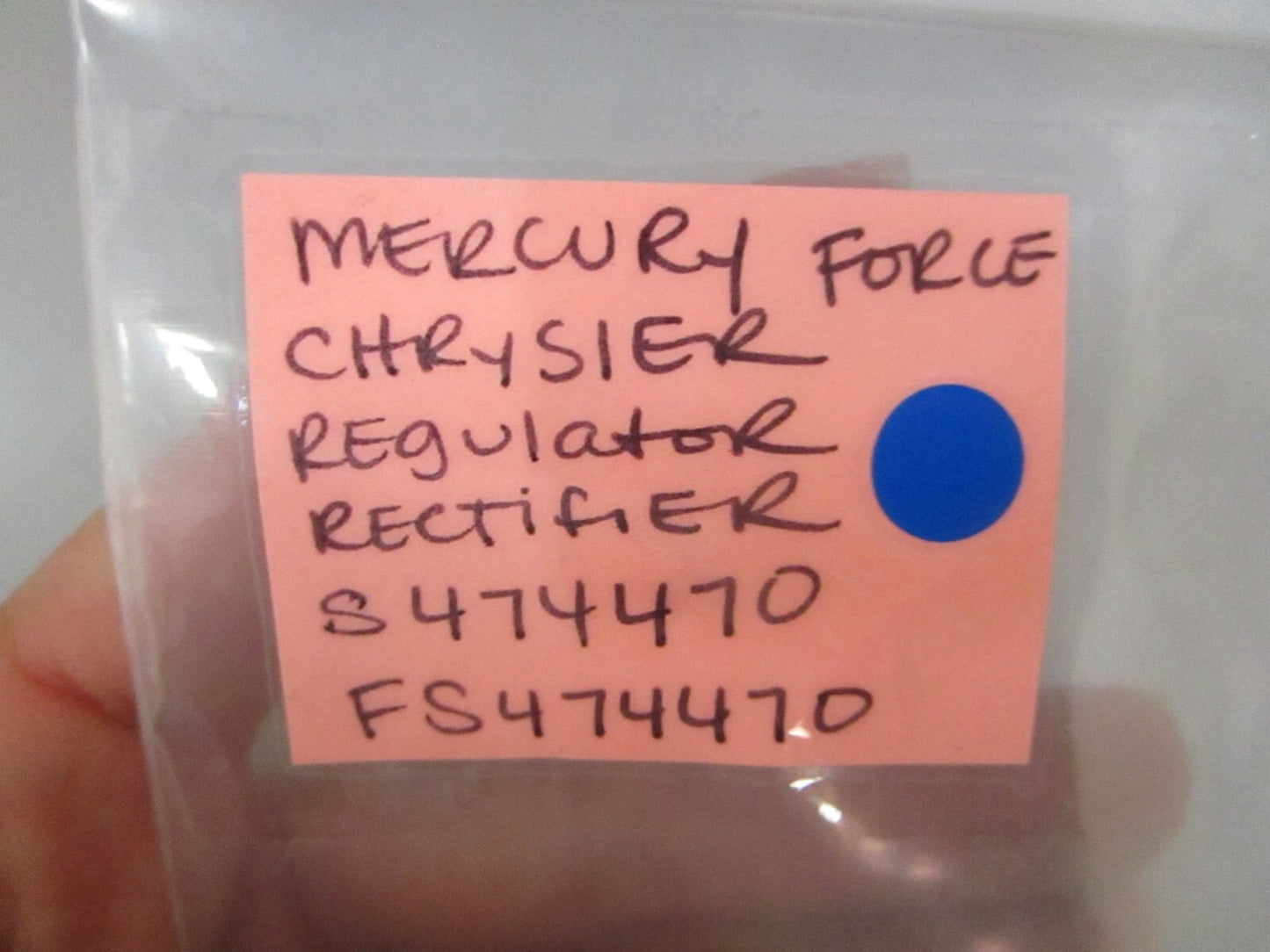 *NEW OEM* 0770 Mercury Quicksilver Regulator Rectifier S474470 FS474470