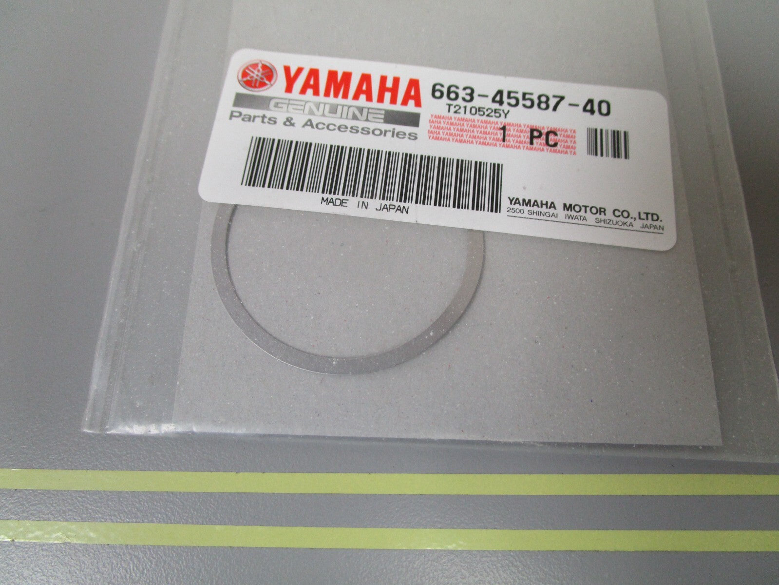*NEW OEM* 0810 Yamaha (T:0.30MM) Shim 663-45587-40-00