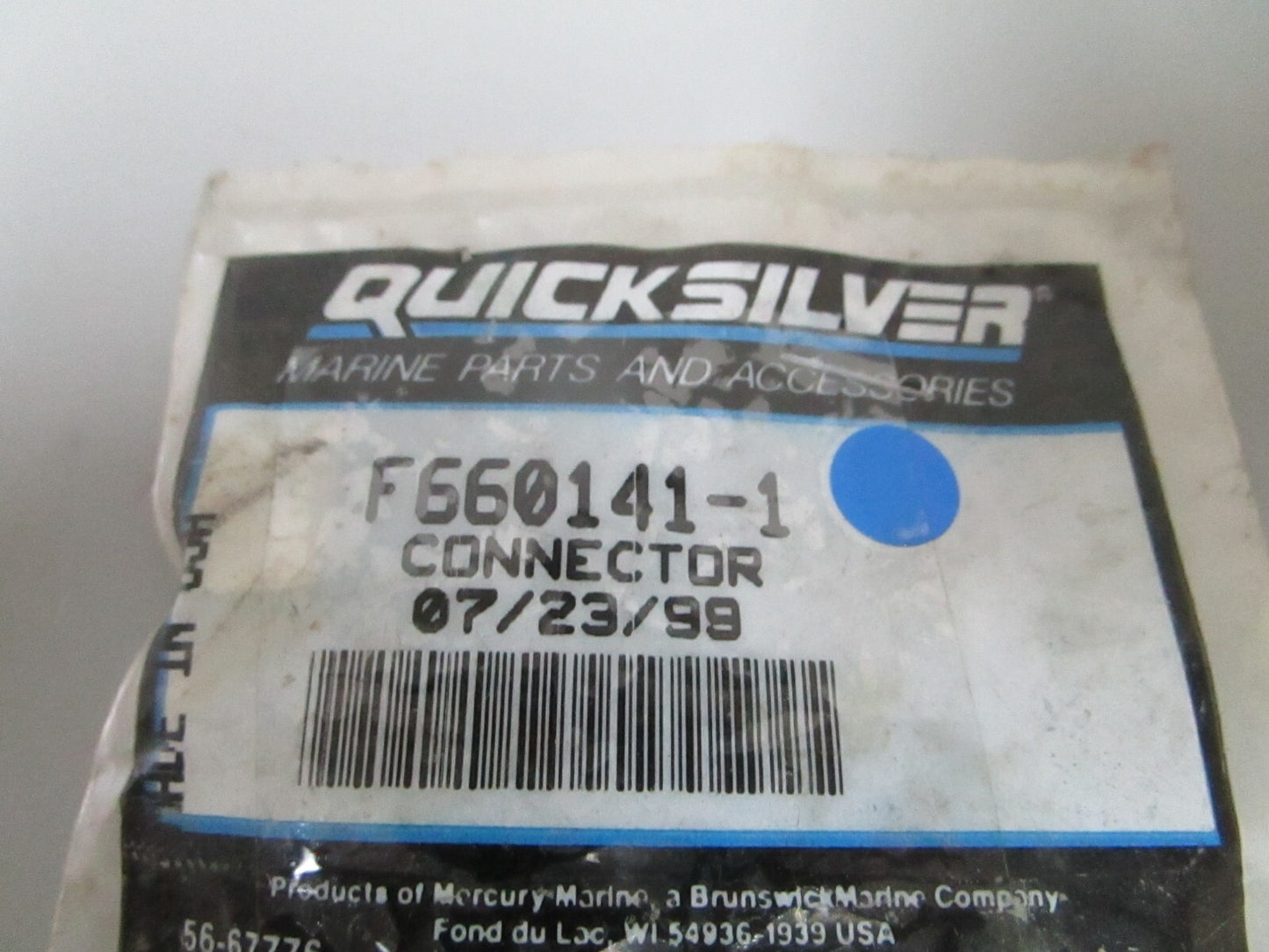 *NEW OEM* 0810 Mercury Quicksilver Connector F660141-1