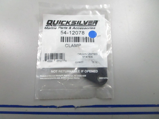 *NEW OEM* 0810 Mercury Quicksilver Clamp 54-12078