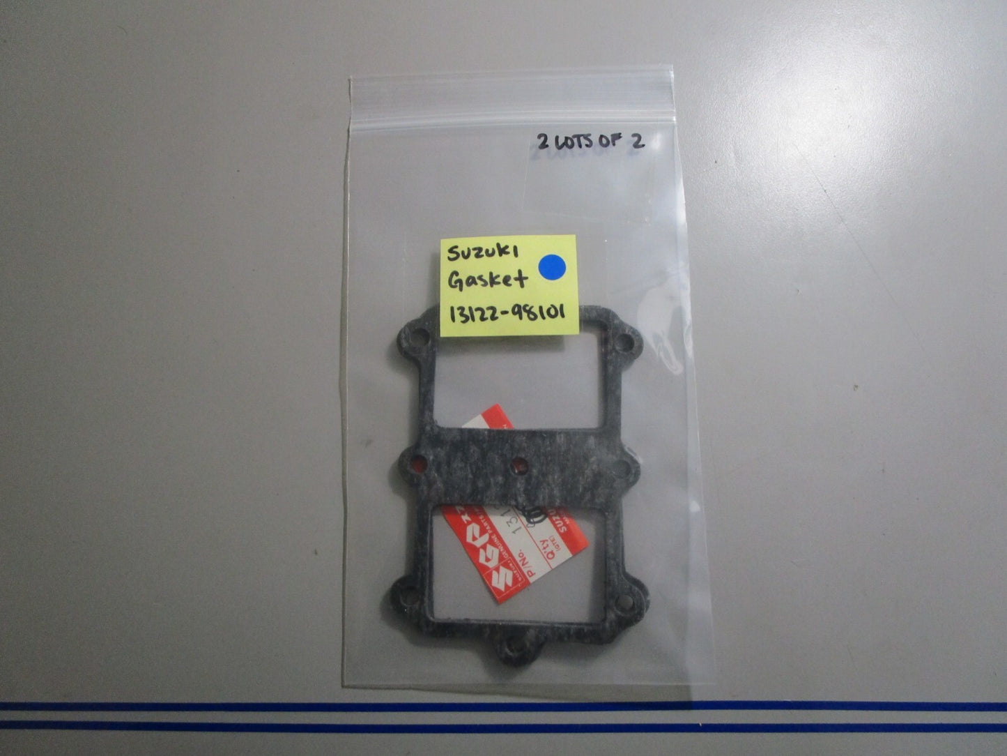 *NEW OEM* (LOT OF 2) 0810 Suzuki Gasket 13122-98101