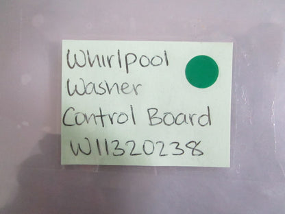 NEW OEM W11320238 Whirlpool Washer Control Board 0820