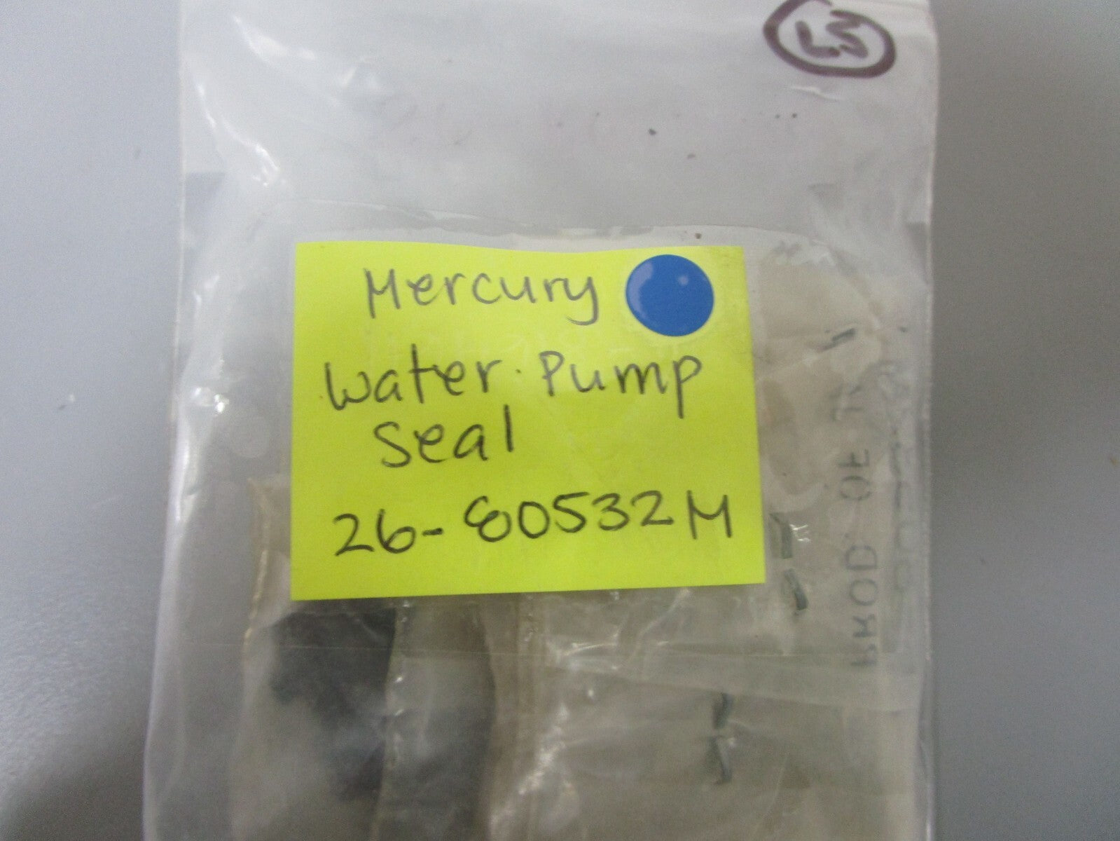 *NEW OEM* (LOT OF 2) 0770 Mercury Quicksilver Water Pump Seal 26-80532M