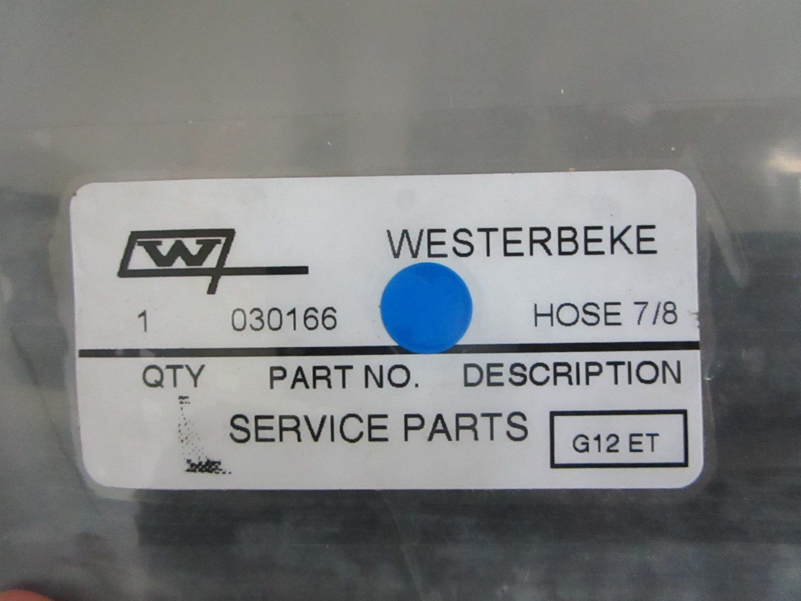 *NEW OEM* 0820 Westerbeke Hose 30166