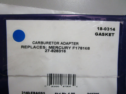 *NEW* 0770 Sierra Carburetor Adapter 18-0314 Replaces: Mercury F178168