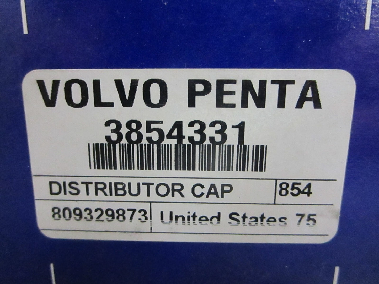 *NEW OEM* 0810 Volvo Penta Distributor Cap 3854331