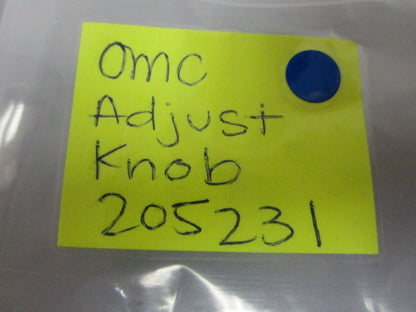 NEW OEM 205231 0205231 OMC Johnson Evinrude Adjustment Knob 0720