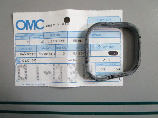NEW OEM 318996 0318996 OMC Johnson Evinrude Seal 0820