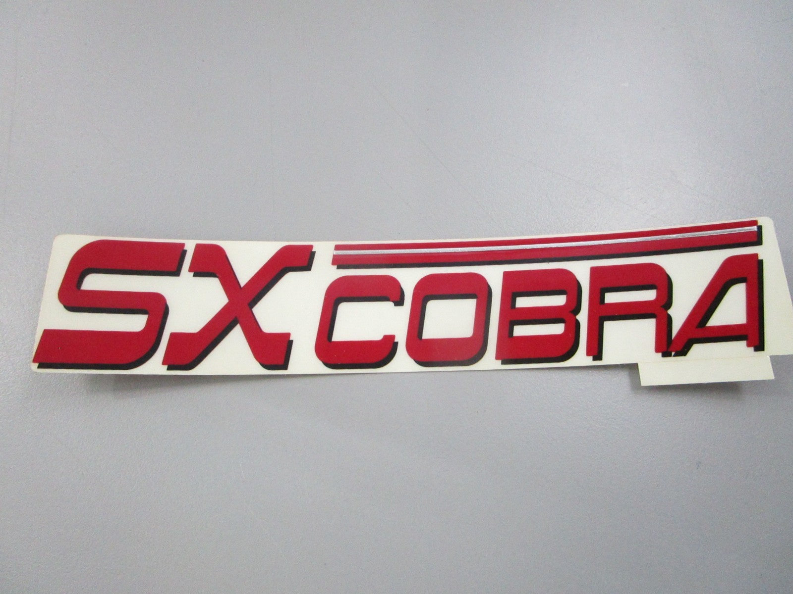 NEW OEM 3855644 OMC Johnson Evinrude SX Cobra Decal 0810
