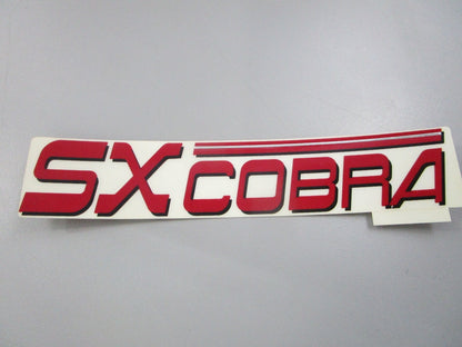 NEW OEM 3855644 OMC Johnson Evinrude SX Cobra Decal 0810