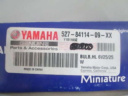 NEW OEM 527-84114-09-XX Yamaha Headlight Bulb 0820