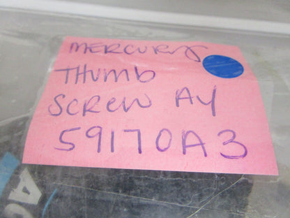 *NEW OEM* 0810 Mercury Quicksilver Thumb Screw Assembly 59170A3
