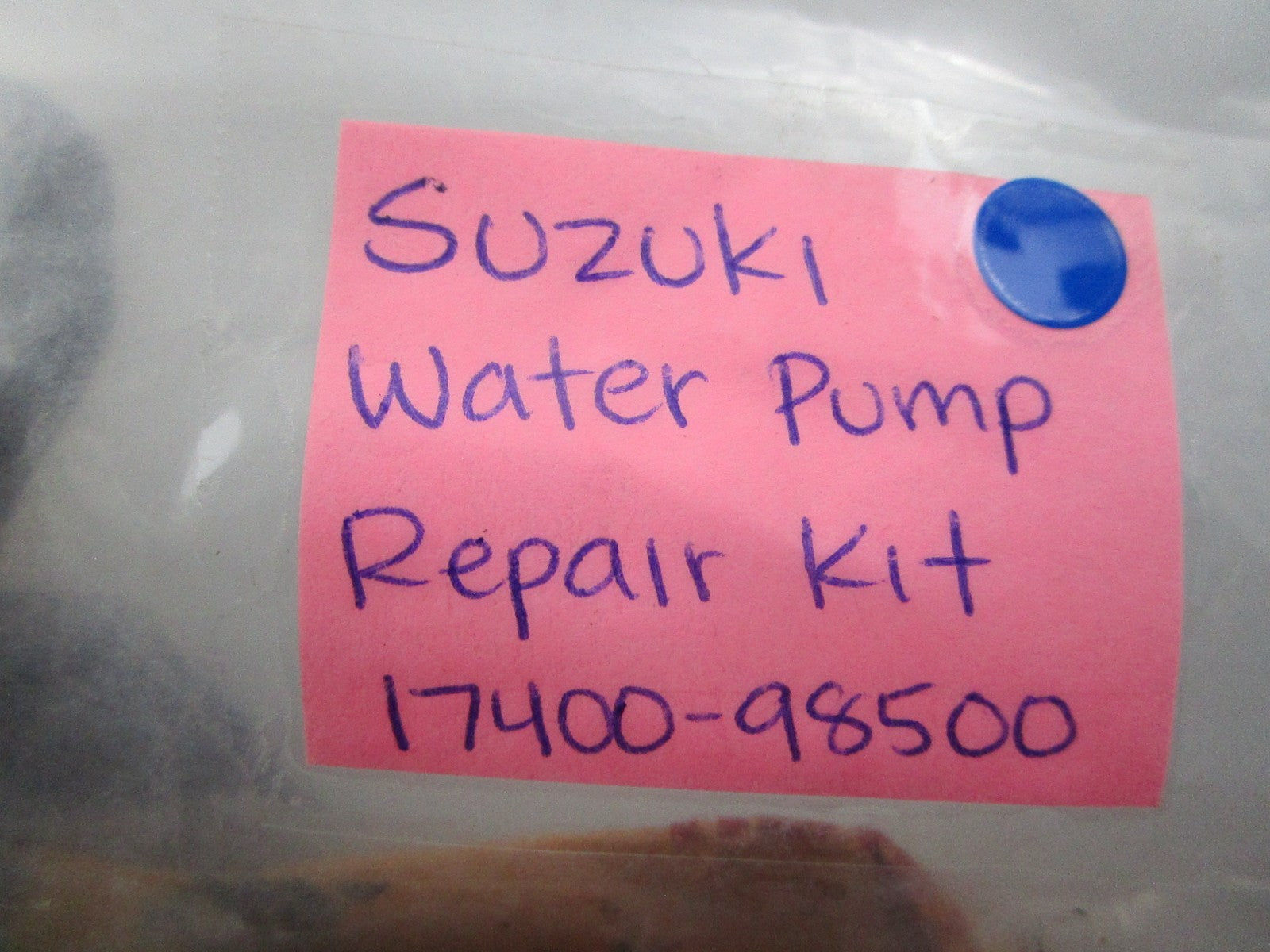 *NEW OEM* 0810 Suzuki Water Pump Repair Kit 17400-98500