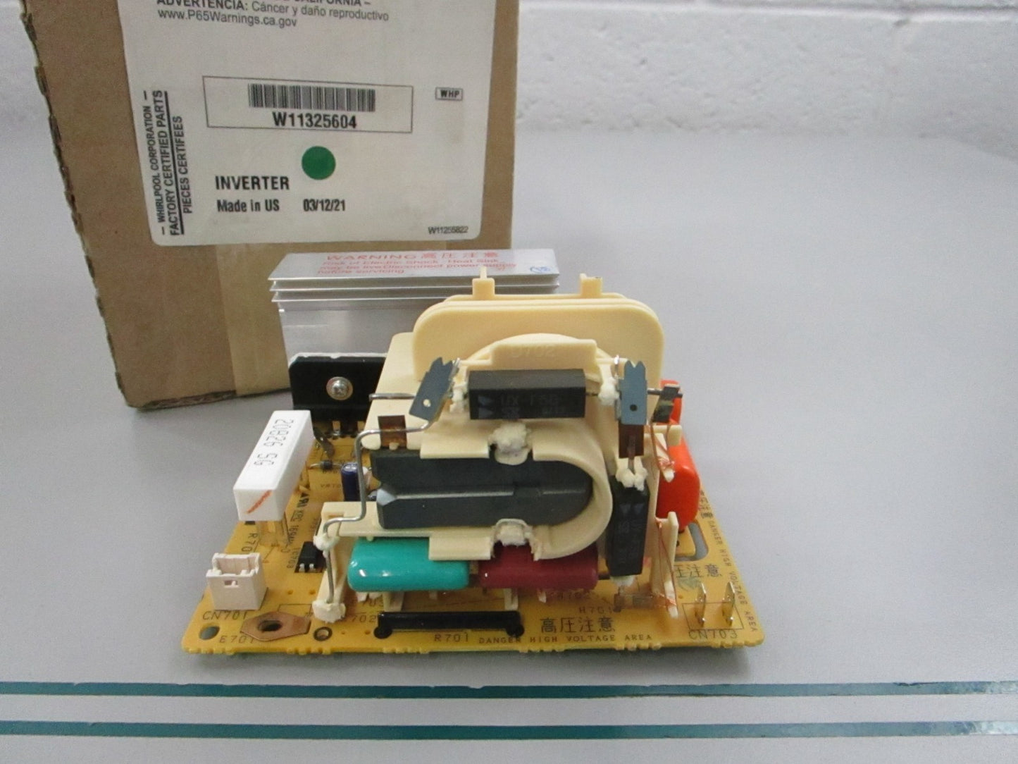 NEW OEM W11325604 Whirlpool Inverter Board 0810