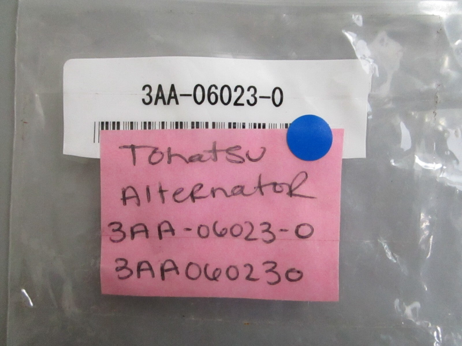 *NEW OEM* 0820 Tohatsu Alternator 3AA-06023-0