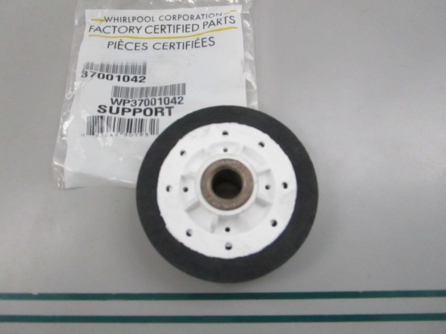NEW OEM WP37001042 Whirlpool Dryer Drum Roller 0810