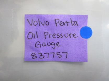 *NEW OEM* 0820 Volvo Penta Oil Pressure Gauge 837757