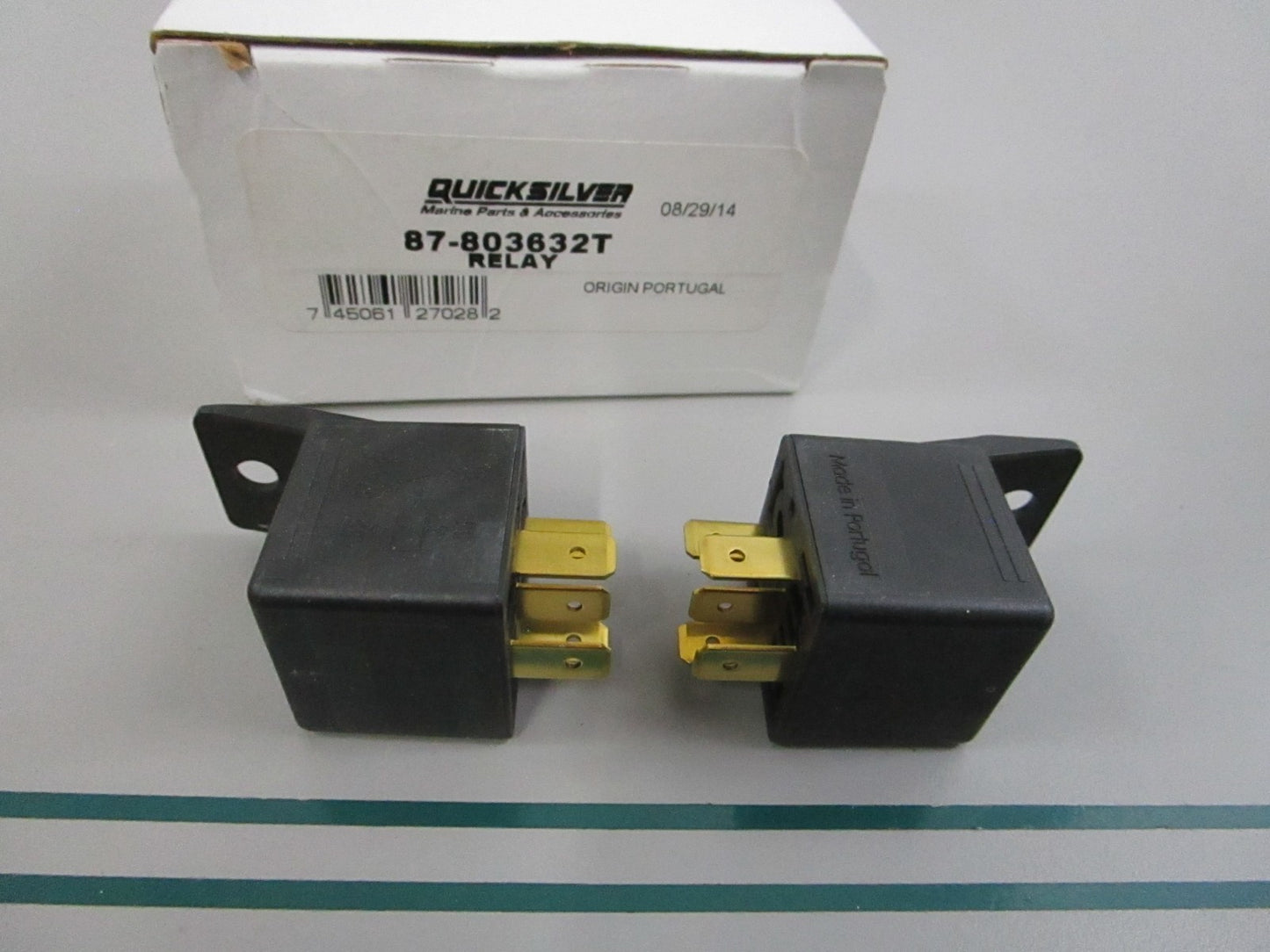 NEW OEM (LOT OF 2) 87-803632T Mercury Quicksilver Relay 0810