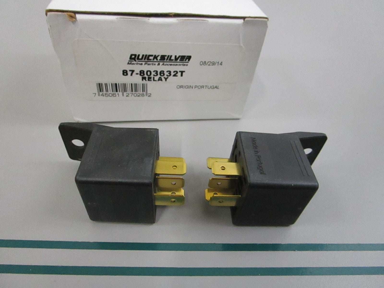NEW OEM (LOT OF 2) 87-803632T Mercury Quicksilver Relay 0810