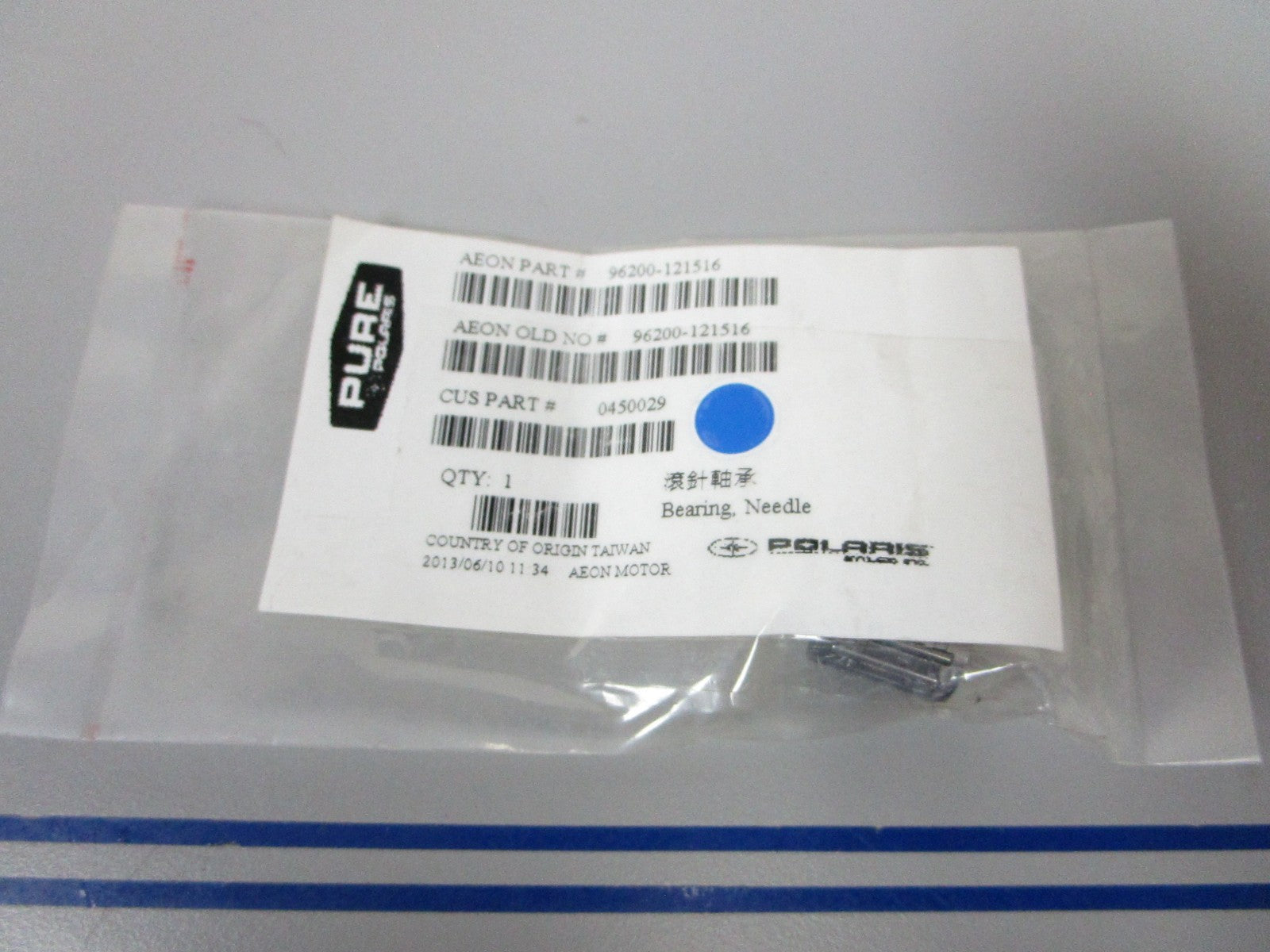 *NEW OEM* 0720 Polaris Needle Bearing 0450029