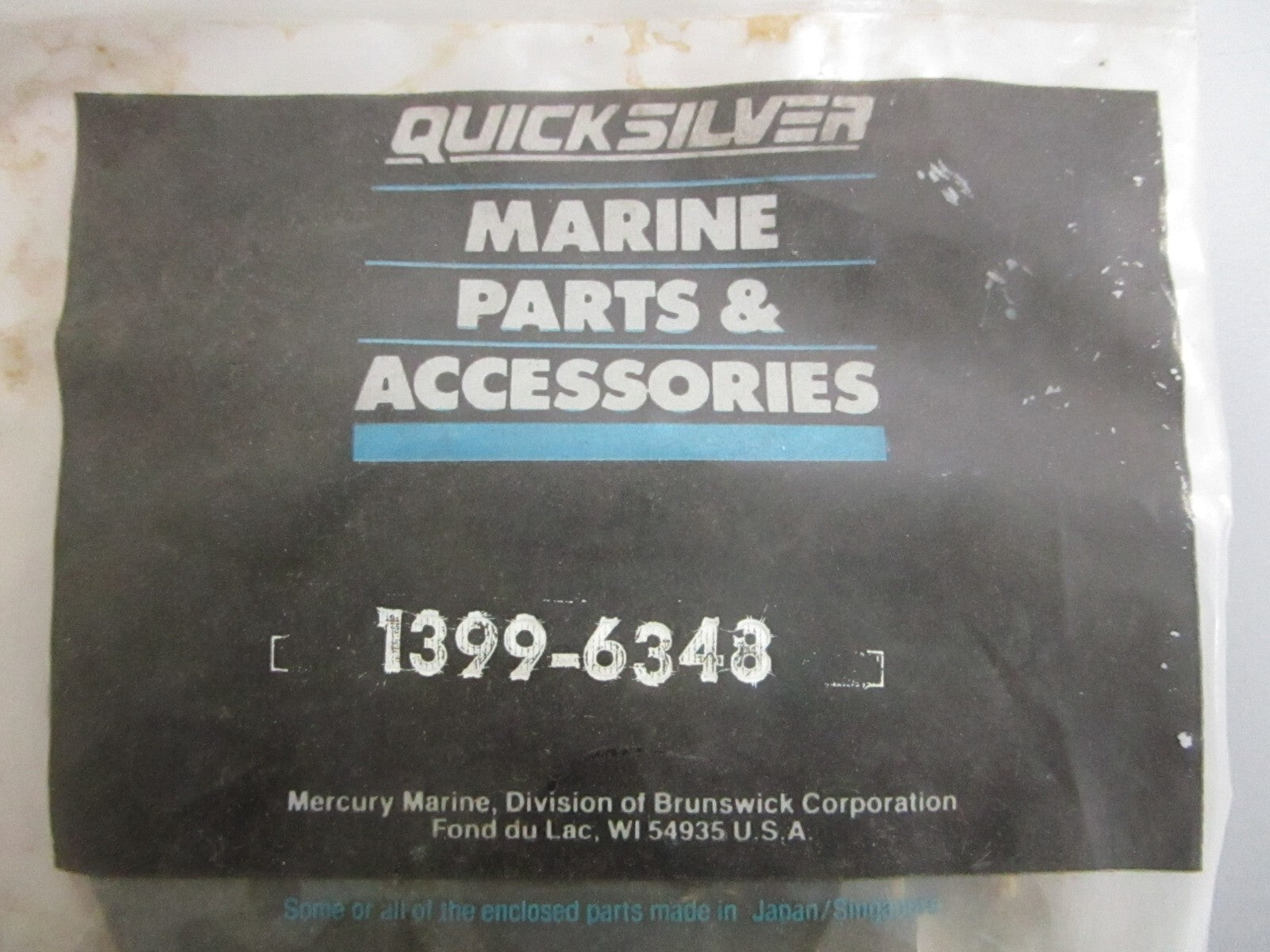 *NEW OEM* 0820 Mercury Quicksilver Carburetor Repair Kit 1399-6348