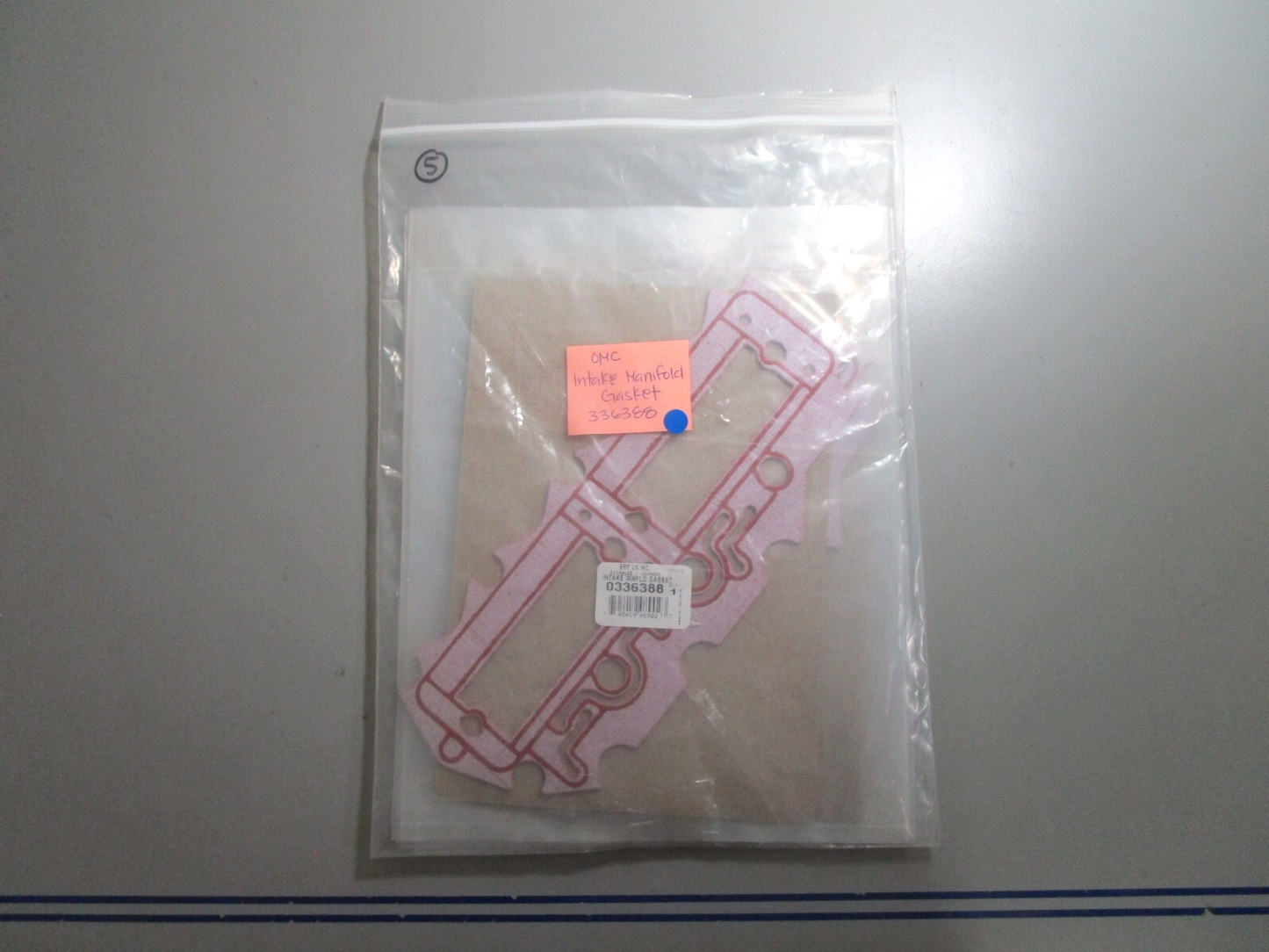 *NEW OEM* 0810 OMC Johnson Evinrude Intake Manifold Gasket 336388 0336388