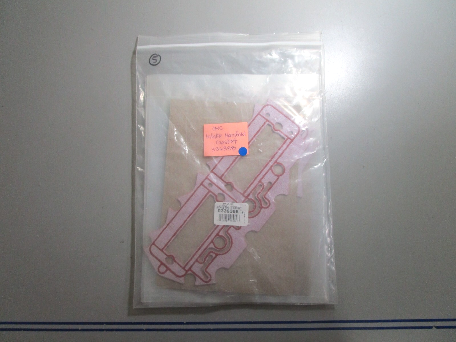 *NEW OEM* 0810 OMC Johnson Evinrude Intake Manifold Gasket 336388 0336388