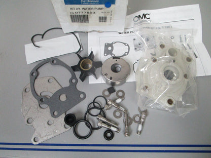 NEW OEM 777803 0777803 OMC Johnson Evinrude Water Pump Kit Assembly 0720