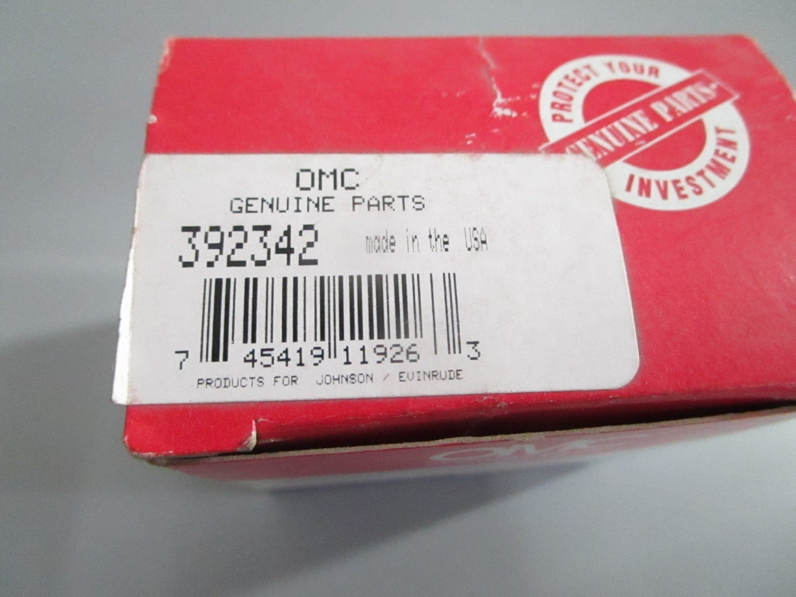 NEW OEM 392342 0392342 OMC Johnson Evinrude Rotor 0820