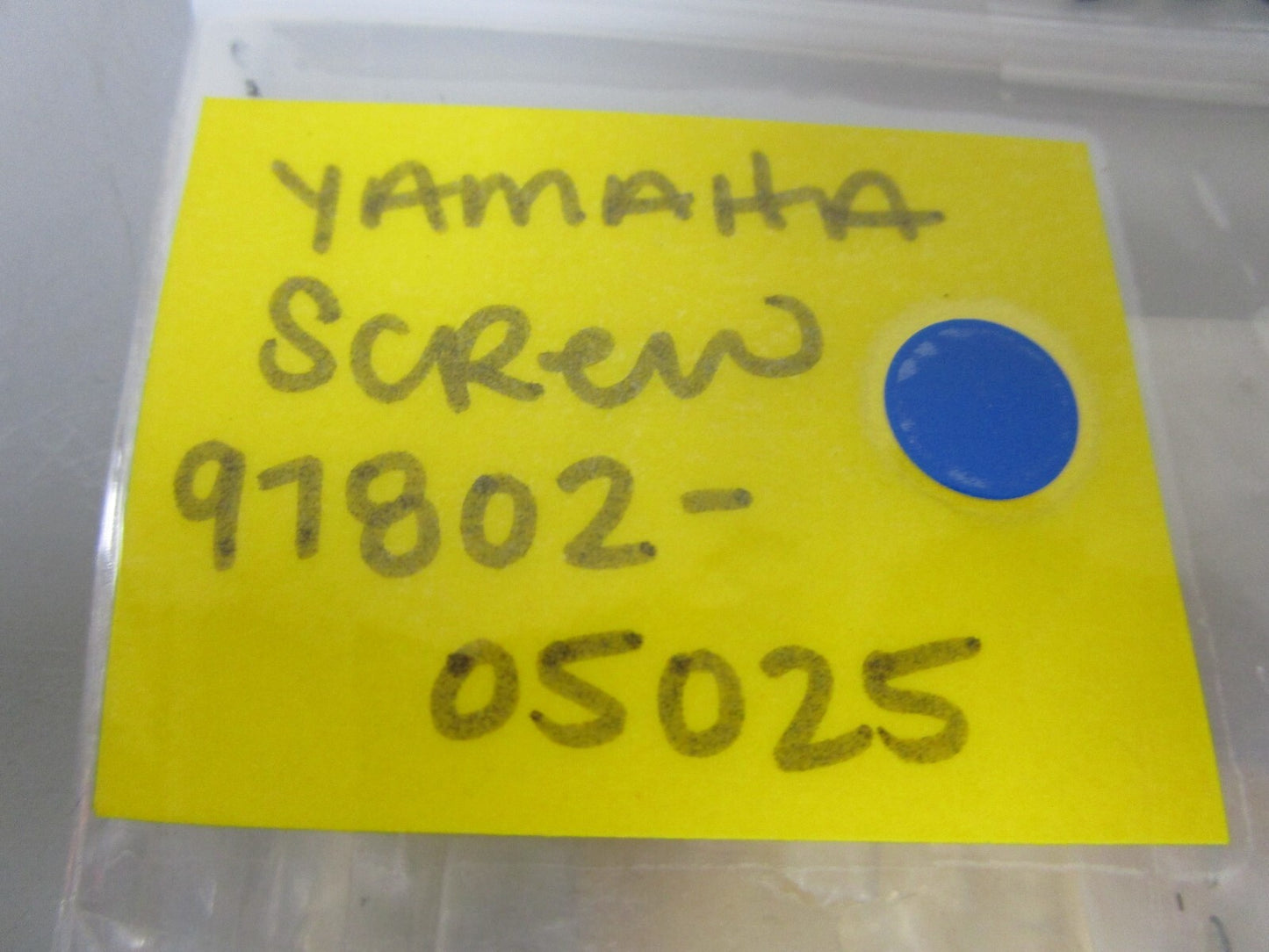 *NEW OEM* (LOT OF 5) 0810 Yamaha Screw 97802-05025