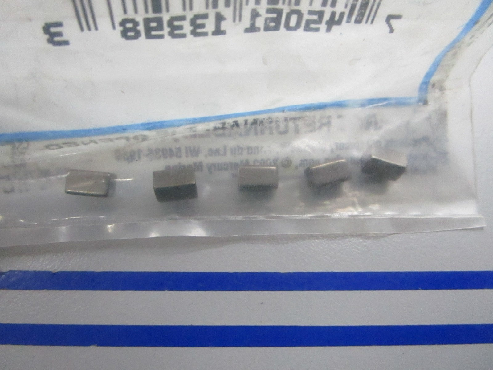 NEW OEM (LOT OF 5) 28-30281 Mercury Quicksilver Key 0810