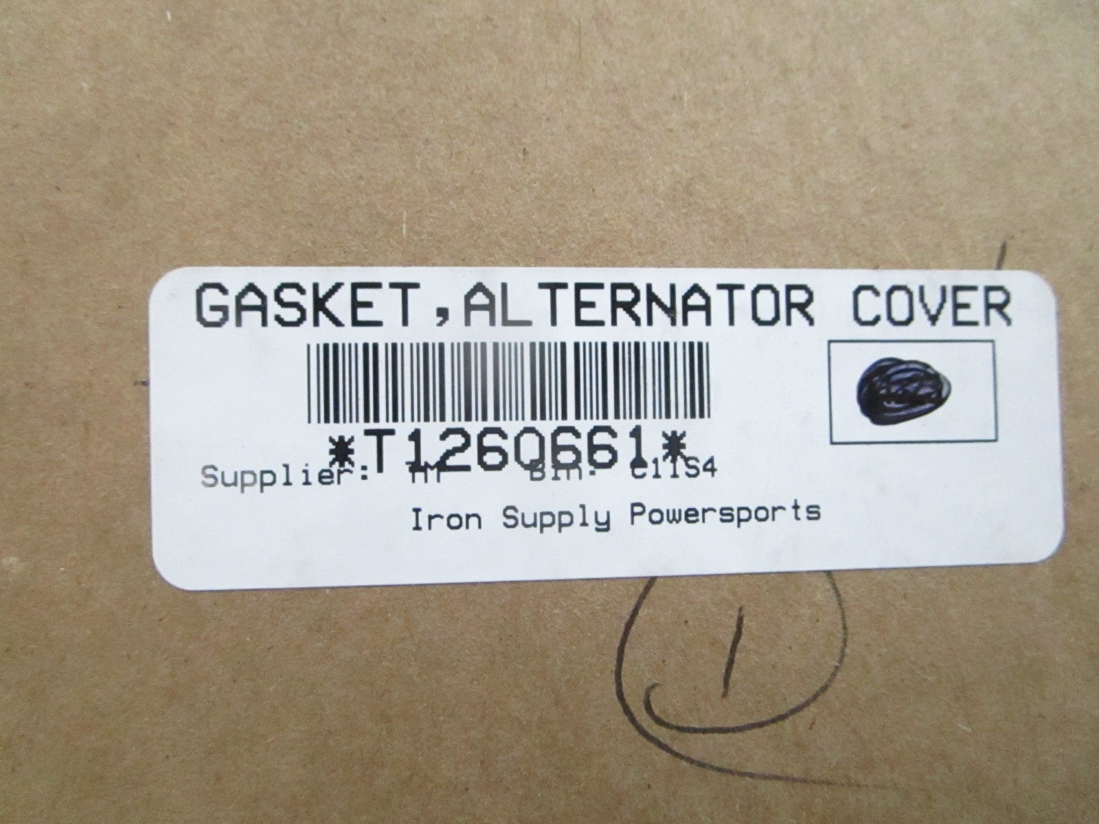 *NEW OEM* 0810 Triumph Alternator Cover Gasket T1260661