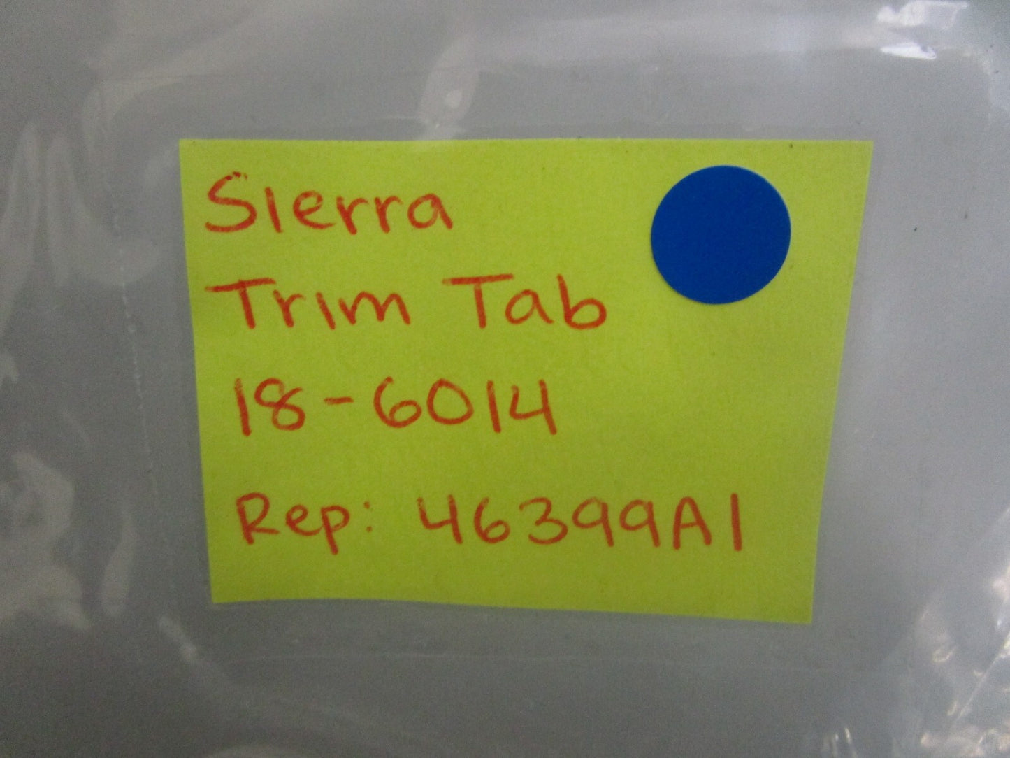 *NEW* 0810 Sierra Trim Tab 18-6014 Replaces: Mercury 46399A1
