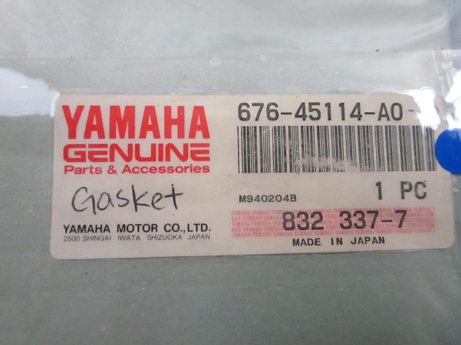 *NEW OEM* 0810 Yamaha Gasket 676-45114-A0-00
