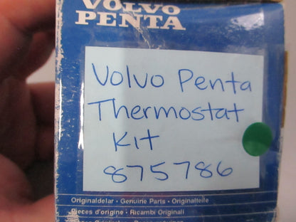 NEW OEM 875786 Volvo Penta Thermostat Kit 0810