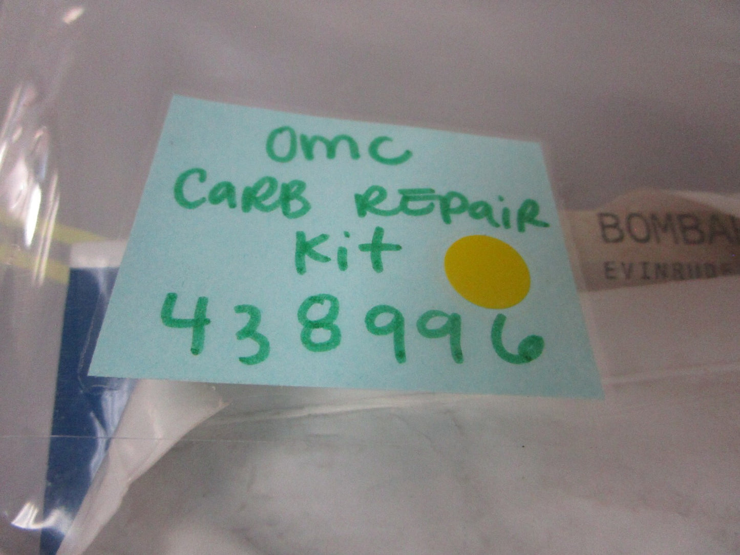 *NEW OEM* 0720 OMC Johnson Evinrude Carburetor Repair Kit 438996 0438996